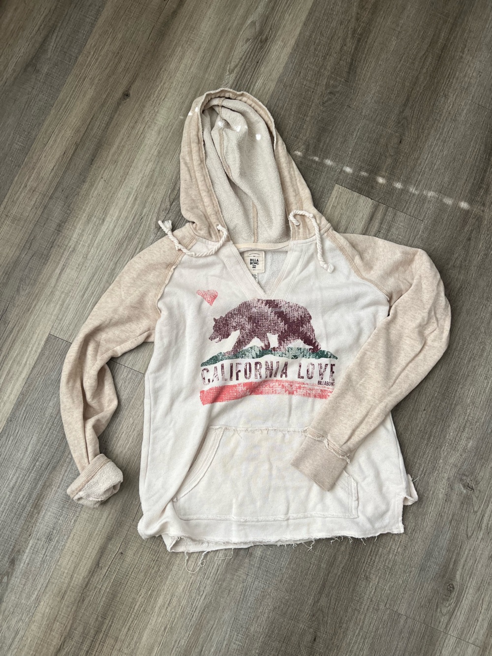 Billabong Cream California Pullover Hoodie